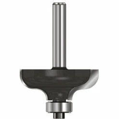 ENT EUROPEAN NORM TOOLS ENT 14890 Karnisfräser HW (HM), Schaft (C) 8 Mm, Durchmesser (A) 31,8 Mm, B 12,7 Mm, R 4,8 Mm, D 32 Mm, Mit Kugellager