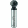 ENT EUROPEAN NORM TOOLS ENT 17084 Kugelfräser HW (HM), Schaft (C) 12 Mm, Durchmesser (A) 15,9 Mm, R 14,4 Mm, F 7,95 Mm, D 40 Mm