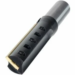 ENT EUROPEAN NORM TOOLS ENT 20082 Wendeplatten - Nutfräser HW, Schaft (S) 12 Mm, Durchmesser (D) 12 Mm, NL 20 Mm, Z1, GL 63 Mm