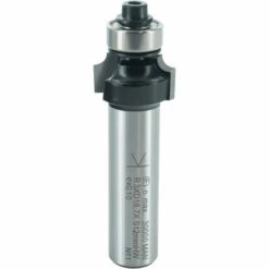 ENT EUROPEAN NORM TOOLS ENT 14362 Abrundfräser HW, Schaft (S) 12 Mm, Durchmesser (D) 18,7 Mm, NL 9,5 Mm, R 3 Mm, SL 40 Mm, Mit Kugellager