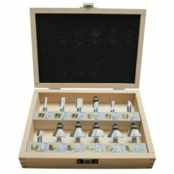 Makita Fräser-Set 8mm, 12 Stück - D-53556