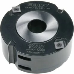 GUHDO Wendeplatten Falzkopf HM 125/30/30 Mm