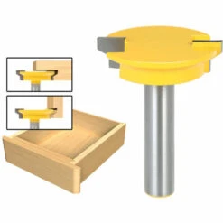 ASUPERMALL 1/2" Shank Schubladenfront Joint Gerade Schiene & Stile Fraser Fraser Meißelschneidwerkzeug Holzbearbeitung Reversible