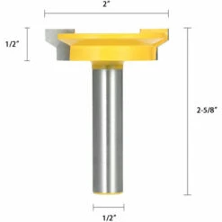ASUPERMALL 1/2" Shank Schubladenfront Joint Gerade Schiene & Stile Fraser Fraser Meißelschneidwerkzeug Holzbearbeitung Reversible -Frästische & Zubehör Verkäufe 2022 23124910 4