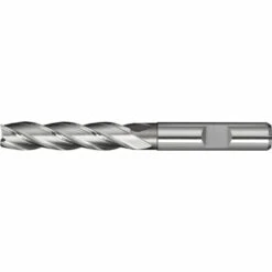 PROMAT Schaftfräser DIN 844 Typ N Nenn-D. 3 Mm Einsatzlänge 18 Mm HSS-Co8 DIN 1