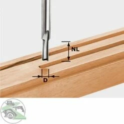 FESTOOL Nutfräser HW Schaft 8 Mm HW S8 D5/12 Nr.:490954