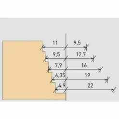 FESTOOL Falzfräser HW Schaft 8 Mm HW S8 D31,7/NL 12,7 Nr. 491022 -Frästische & Zubehör Verkäufe 2022 33983988 3