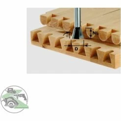 Festool Grat-/Zinkenfräser HW S8 D16/13,5/15° OF1010 OF1400 OF2200 490993 Fräser