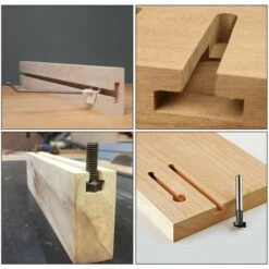 SUN FLOWERDE T-Nut-Fräser, T-Nut-Fräser-Form-Fräser, 3 Stück (8 / 9,5 / 12,7 Mm) Schaftfräser Mit Klingenfräsern -Frästische & Zubehör Verkäufe 2022 40332941 5