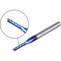 THSINDE Packung Mit 10 Stück Nano Blue Coat Schaftfräser CNC-Fräser Mit 1/8 "(0,8-3,0mm) Schaft -Frästische & Zubehör Verkäufe 2022 42552397 4
