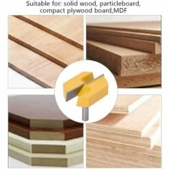 ECHOO 8mm Schaftfräser, 8x57mm Bodenreinigungshobel Bodenplanhobelmesser -Frästische & Zubehör Verkäufe 2022 43454049 3