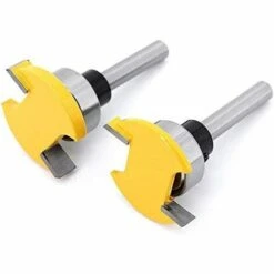 LANGRAY 2Pcs 6mm Schaftoberlager-Schaftfräser, Rundstechfräser, Holzfräsfräser -Frästische & Zubehör Verkäufe 2022 52037661 4