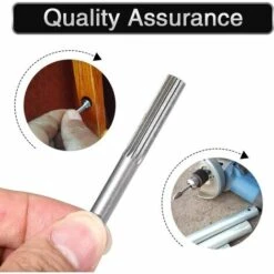 TINOR 6er-Pack 6 Mm Doppelt Geschnittene Wolfram-Frässtifte Wolframschaft-Feil-/Gravur-/Schleifbits Für Rotationswerkzeuge -Frästische & Zubehör Verkäufe 2022 53051983 5