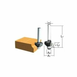 Makita Fräser Winkelkanten 6mm - D-09488