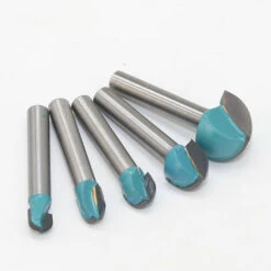 5 Stück 6 Mm Schaft Fräser Core Box Bits Betterlife， Rundnutfräser Holzbearbeitungswerkzeuge 6 Mm/8 Mm/10 Mm/12 Mm/18 Mm -Frästische & Zubehör Verkäufe 2022 54097827 4