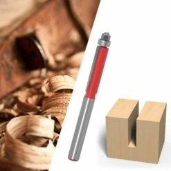 BETTERLIFE 3-teiliger Kopierschneider, 8-mm-Schaftschneider, DIY-Zimmerei-Fräswerkzeuge Mit Oberem Lager, Holzbearbeitungsschneider, Extra Langer Schneider, Rasierschneider, Gerader Bit -Frästische & Zubehör Verkäufe 2022 54097831 4