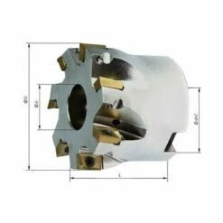 IHTec Eckmesserkopf 90Grad Z6 Innenk�hlung D40mm F�r APKT10