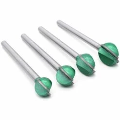 LITZEE 4 Tlg 6mm Schaft Oberfräser Hohlkehlfräser, 16/18/20/22 Mm Holzbearbeitung Kugelform Fräser Schnitzwerkzeug Kugelfräser Schnitzwerkzeuge -Frästische & Zubehör Verkäufe 2022 64120104 5