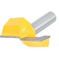 MINKUROW 12-mm-Fräser, Bodenreinigungs-Oberflächenhobel, T-Schienen-T-Nut-Form-Fräser, 12 X 57 Mm Unterseite, Gelbe Klinge -Frästische & Zubehör Verkäufe 2022 64528883 5