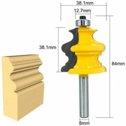 MIYA Juego De 3 Fresas Para Molduras Arquitectónicas 8 Mm -Frästische & Zubehör Verkäufe 2022 65611335 5