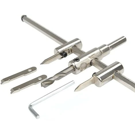 DONTODENT Bohrlöcher Bohrer Verstellbar 30–300 Mm Akku-Kreisschneider Klinge Legierung Hobelbohren Zimmerei Bohren Von Löchern Auf Lautsprecher Zimmerei Kunststoff Bett 1 DONTODENT Bohrlöcher Bohrer Verstellbar 30–300 Mm Akku-Kreisschneider Klinge Legierung Hobelbohren Zimmerei Bohren Von Löchern Auf Lautsprecher Zimmerei Kunststoff Bett