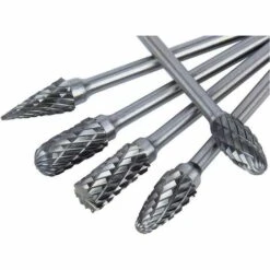 READCLY 10 Stück Wolframkarbid-Frässtifte, Metallgrat-Schleifkopf Für Dremel-Rotationswerkzeuge, Schleifer Und Holzbearbeitung, Gravieren, Metallpolieren -Frästische & Zubehör Verkäufe 2022 66539154 4