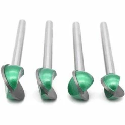 READCLY 4 Stück 6 Mm Schaft 16/18/20/22 Mm Wolframstahl Legierungsklinge Ball Router Holz, Rundbodenschneider Holzbearbeitung Schlitzschneider Für Router Cutter Tool Router Bit -Frästische & Zubehör Verkäufe 2022 66540257 3