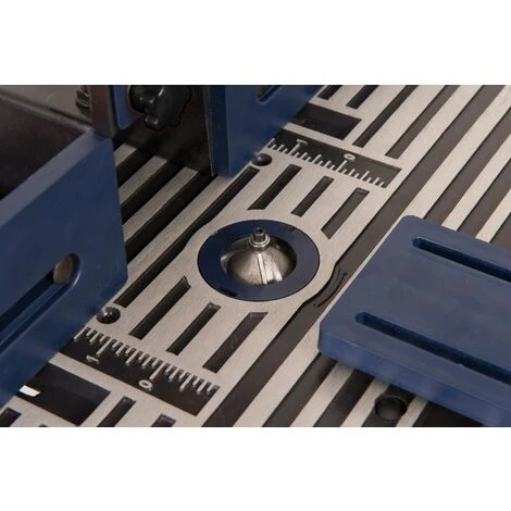 FERM Oberfräsentisch - Mit Staubsaugeranschluss -Verstellbare Winkelführung - Universal: Für Oberfräser Mit Standfuß Bis 162 Mm 3 FERM Oberfräsentisch - Mit Staubsaugeranschluss -Verstellbare Winkelführung - Universal: Für Oberfräser Mit Standfuß Bis 162 Mm – Bild 3