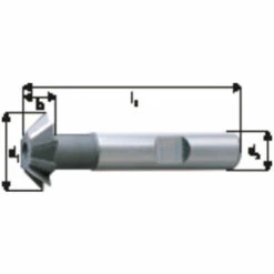 Forum Forum Winkelfräser DIN 1833 D HSSE 45G 32,0 Mm (Fräswerkzeuge Fräser DIN1833)