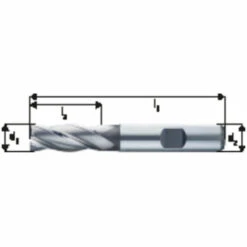 Forum Forum Schaftfräser DIN 844 K HSSE 9,50 Mm (Fräser QR4024638 HSSE-Fräser HSSE)